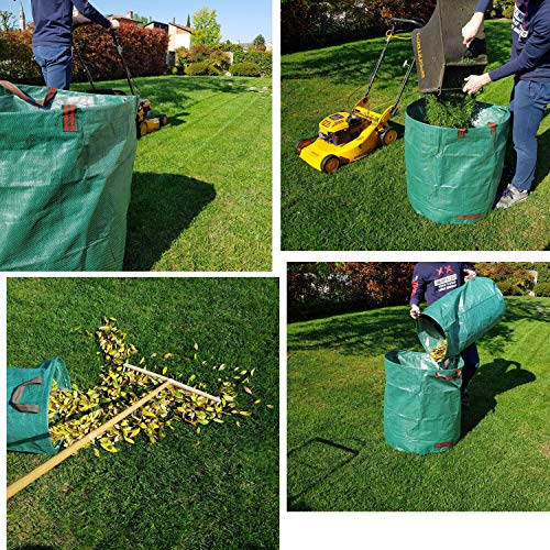 7doo Sacos Jardin Set 3X 300L 2da Generación, Bolsas Basura Jardin, Bag, Cesto Jardin, Herramientas Jardinería Kit Jardineria Productos De Jardineria Bolsa Reutilizable Contenedores En Polipropileno