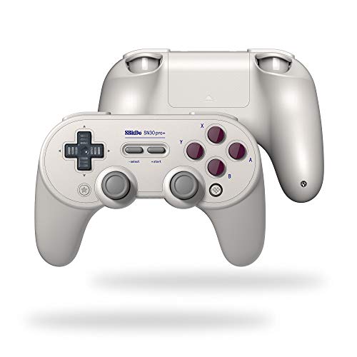 8Bitdo SN30 Pro+ Wireless Bluetooth Gamepad for Nintendo Switch, Windows, macOS, Android, Raspberry Pi (G Edition) (Nintendo Switch/) [Importación inglesa]