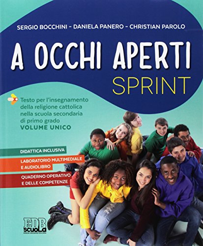 A occhi aperti sprint. Per la Scuola media. Con e-book. Con espansione online. Con Libro: Quaderno. Con DVD-ROM