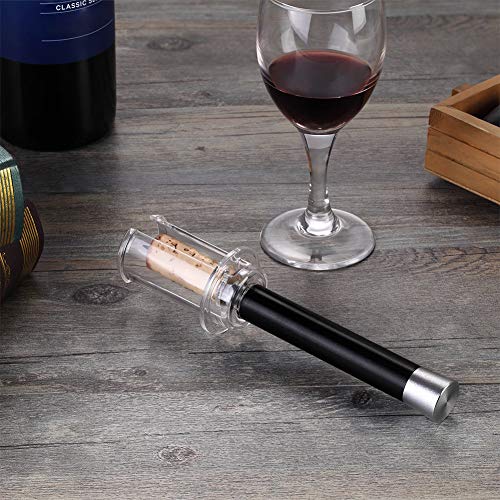 abrebotellas de vino, abrebotellas de presión de aire con tapón de vacío,abrelatas de acero inoxidable