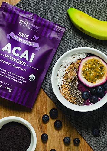 Acai orgánico, bio y eco en polvo (Organic acai powder) (bio, eco, biologica, ecologica)