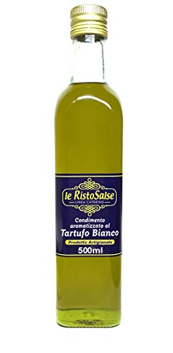 Aceite De Oliva Virgen Extra con Trufa Blanca 500 ml - Producto Típico Italiano