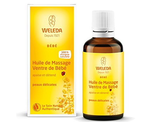 Aceite Tripita Bebé, alivia los cólicos - Weleda (50 ml) - Se envía con: muestra gratis y una tarjeta superbonita que puedes usar como marca-páginas!