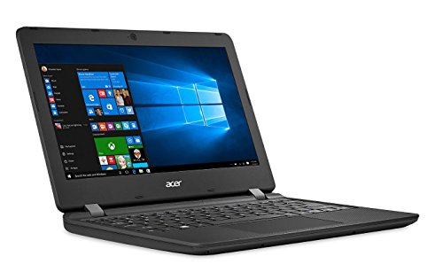 Acer Aspire ES1-132-C1NP - Ordenador portátil de 11.6" HD (Intel Celeron N3350, 4 GB RAM, 64 GB eMMc, Intel HD 500, Windows 10 S) Negro - Teclado QWERTY Español