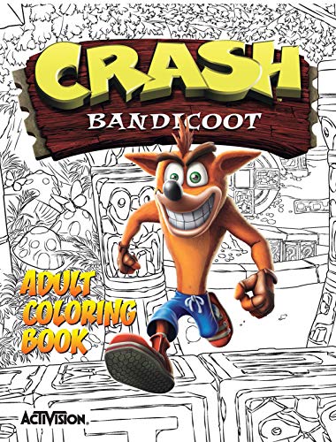 Activision: Crash Bandicoot: Adult Coloring Book