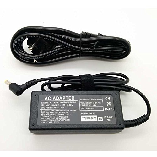 Adaptador Cargador Nuevo y Compatible para Portátiles Acer Aspire/Travelmate/Extensa Series de 19v 3,42a o Menos con Punta 5,5mm x 1,7mm