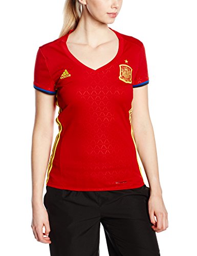 adidas 1ª Equipación Federación Española de Fútbol 2016/2017 - Camiseta Oficial Mujer, Talla XS