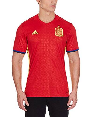 adidas FEF H JSY Camiseta, Hombre, Rojo, M