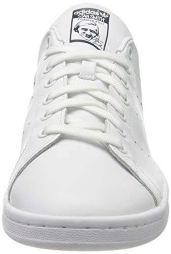 adidas Originals Stan Smith Zapatillas de Deporte Unisex adulto, Blanco (Core White/Running White/New Navy), 42 EU (8 UK)