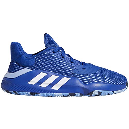 adidas Pro Bounce 2019 Low Shoe - Men's Basketball Collegiate Royal/White/Blue