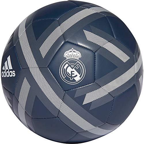 adidas Real Madrid FBL Balón, Hombre, Negro, 5