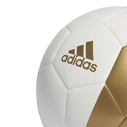 adidas RM CPT Balón de Fútbol, Men's, White/Dark Football Gold, 5