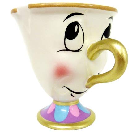 Adorable Regalo la Bella y la Bestia Chip Taza de Cerámica Perfecto a Escoger Taza de Café Té