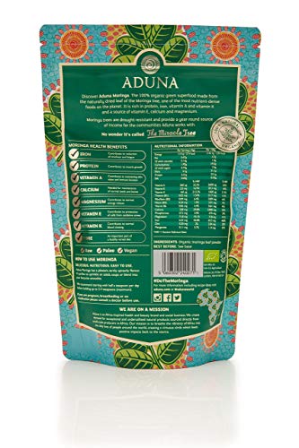 Aduna Moringa Organica en polvo 275g