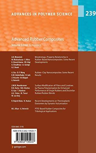 Advanced Rubber Composites: 239 (Advances in Polymer Science)