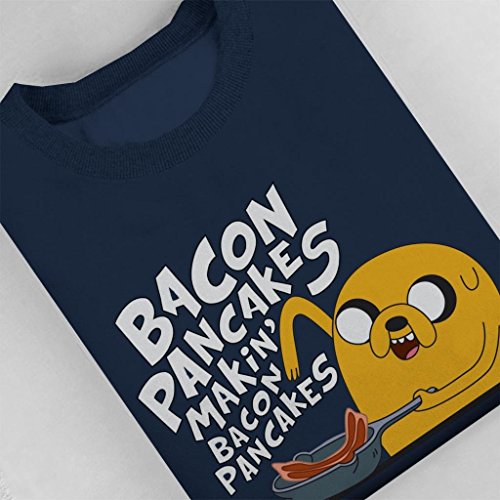 Adventure Time Jake The Dog Bacon Pancakes Kid's Sweatshirt