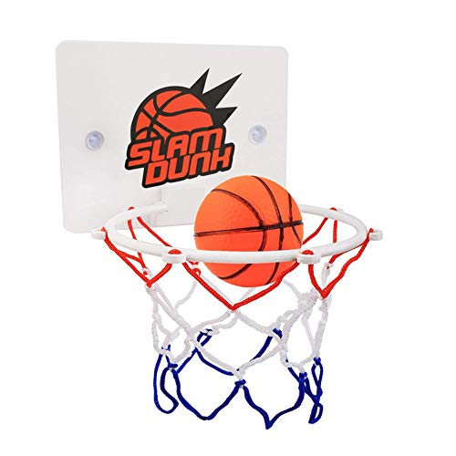 Aeebuy - Minicanasta de Baloncesto para niños, Soporte de Pared con Bomba