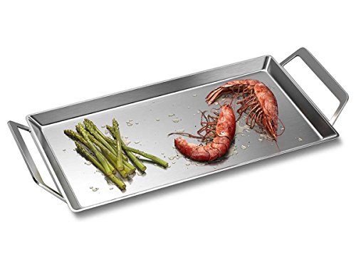 AEG A9KL1 Mastery Collection - Plancha Teppanyaki, Acero Inoxidable, Todo tipo de Placas, 261x175x20