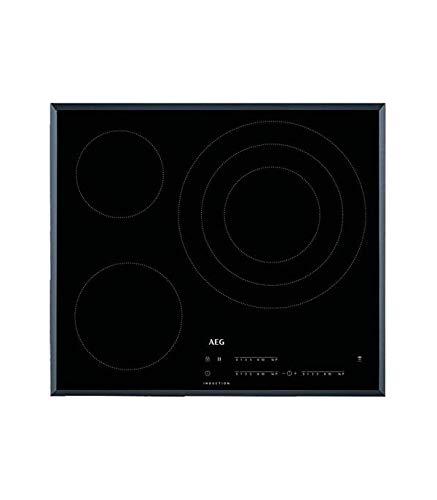 AEG Placa de Induccion IKB63405FB 60 cm (3 Zonas de coccion), Talla única