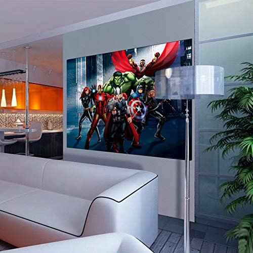 AG diseño Marvel Los Vengadores Papel diseño de, 160 x 115 cm, Multicolor