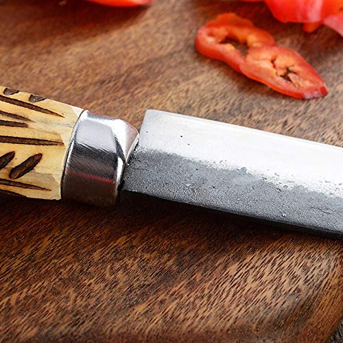 Agudo Forjado chef de cocina Masacre cuchillo de carnicero que deshuesa el cuchillo forjado hoja afilada cuchilla de carne de pescado Eviscerar Cuchillos