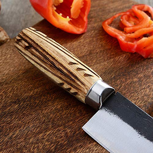 Agudo Forjado chef de cocina Masacre cuchillo de carnicero que deshuesa el cuchillo forjado hoja afilada cuchilla de carne de pescado Eviscerar Cuchillos