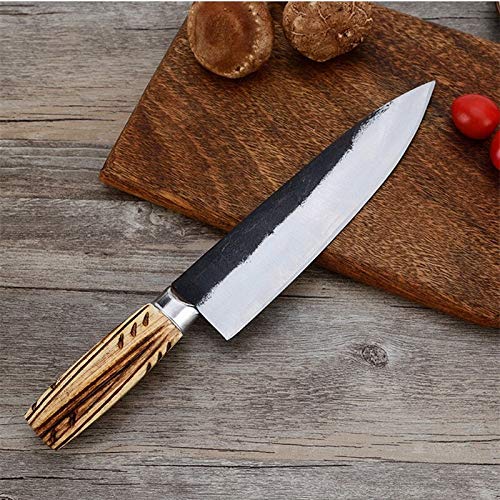 Agudo Forjado chef de cocina Masacre cuchillo de carnicero que deshuesa el cuchillo forjado hoja afilada cuchilla de carne de pescado Eviscerar Cuchillos