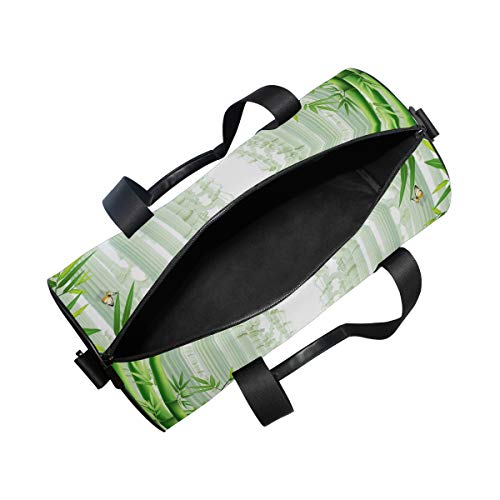 Ahomy Sports - Bolsa de Deporte con Piedras de Columna Romana en 3D, Bolsa de Viaje con Barril Grande para Hombres y Mujeres