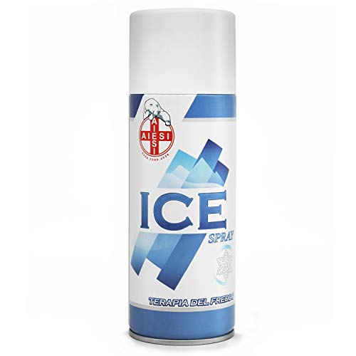AIESI® Hielo Spray instantáneo con MENTOL lata de 400 ml ICE SPRAY # Made in Italy