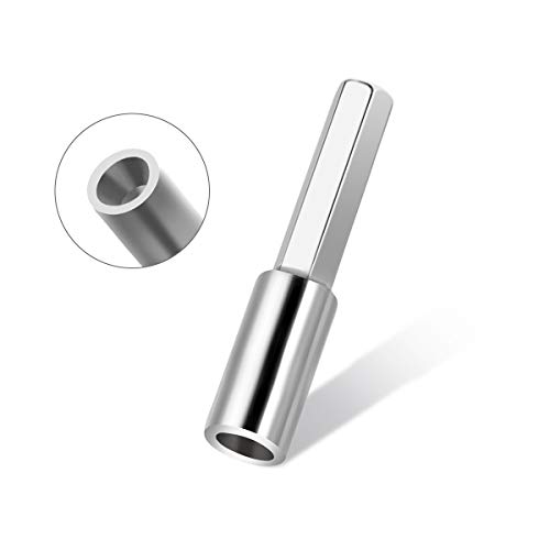 AIEVE - Llave de cabeza ovalada con cabeza ovalada y punta ovalada, herramienta de reparación compatible con Jura/Krups/AEG Café automática para soporte de 4 mm (para retirar tornillos)