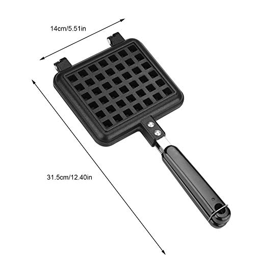 Aigend Waffle Molde - Antiadherente Galleta Molde de la hornada de la Galleta Domésticos de Cocina de Gas Hornear Herramienta Molde de Horno Bandeja