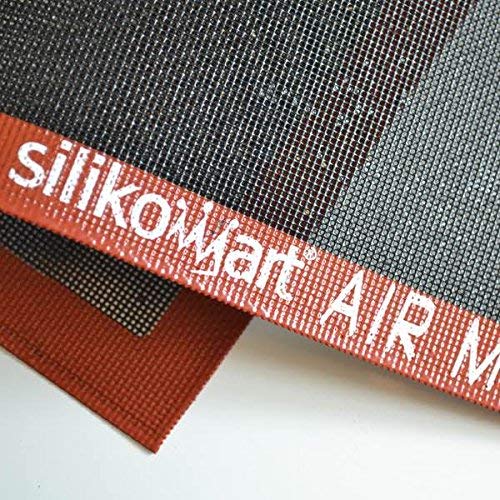 Air Mat – Tapete microperforado de Silicona, Color Negro 6 x 7,3 x 42,5 cm