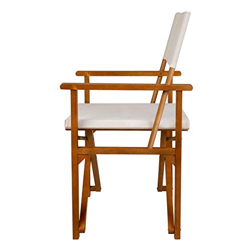 Aktive 61025 - Silla plegable director madera acacia Garden 55,5 x 49 x 88 cm