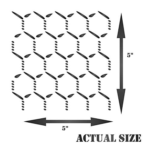 Alambre de pollo plantilla reutilizable plantillas para pintura – mejor calidad álbumes de pared Arte decoración Ideas – uso en paredes, suelos, tejidos, cristal, madera, carteles, y más... S
