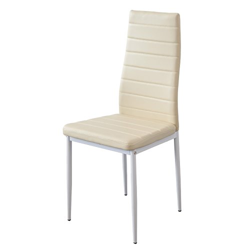 Albatros 2702 Milano Set de 4 sillas de Comedor, Beige