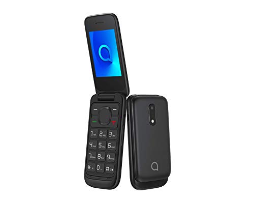 Alcatel 2053D - Teléfono Móvil Dual SIM de 2.4" (2G, RAM de 4 MB, Cámara VGA de 1.3 MP), Bluetooth, Negro