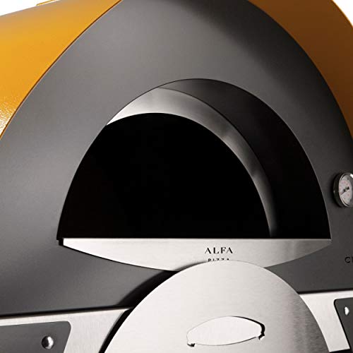 Alfa Forni FXCIAM-LGIA - Horno para pizza, color amarillo