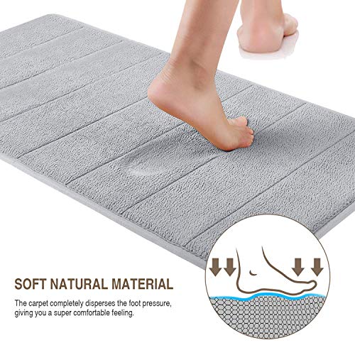 Alfombrillas de baño de Microfibra Alfombrillas de baño absorbentes,Moderno y vibrante día soleado de verano en Fores,Alfombrillas de baño Lavables Alfombrilla de baño de Goma Antideslizante 60x100 cm