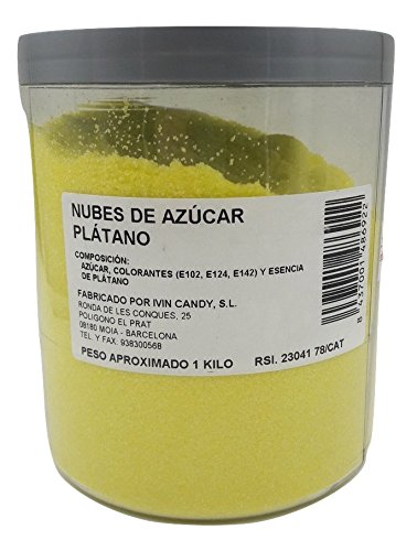 Algodón Nubes de Azúcar Plátano 1 Kg