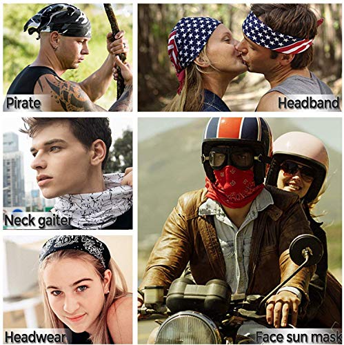 alice-shop Hombres y mujeres Bandana Face Sun Mask Clan Macpherson Scottish Tartan Plaid Neck Polaina para hombres y mujeres