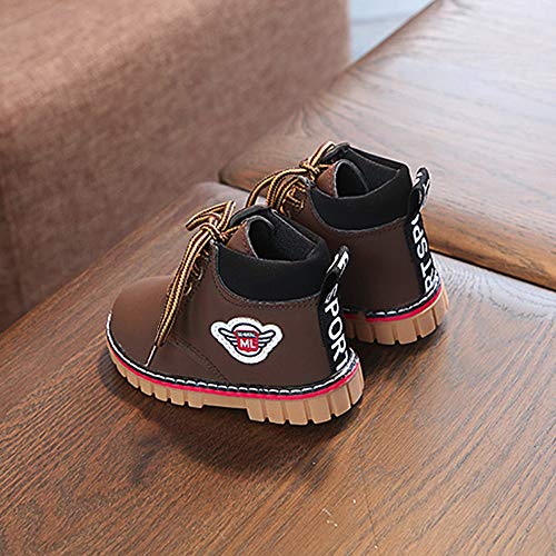 ALIKEEY Bebé Niños Calientes Chicos Chicas Martin Sneaker Botas Niños Bebé Casual Zapatos De Nieve Flores Shoes Solteros Infantiles pequeños y Zapatitos by Tallas