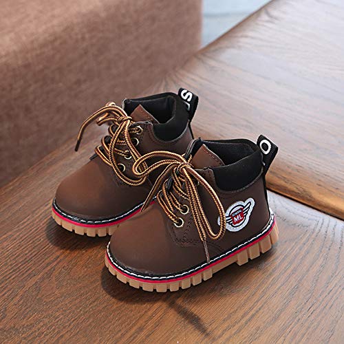 ALIKEEY Bebé Niños Calientes Chicos Chicas Martin Sneaker Botas Niños Bebé Casual Zapatos De Nieve Flores Shoes Solteros Infantiles pequeños y Zapatitos by Tallas