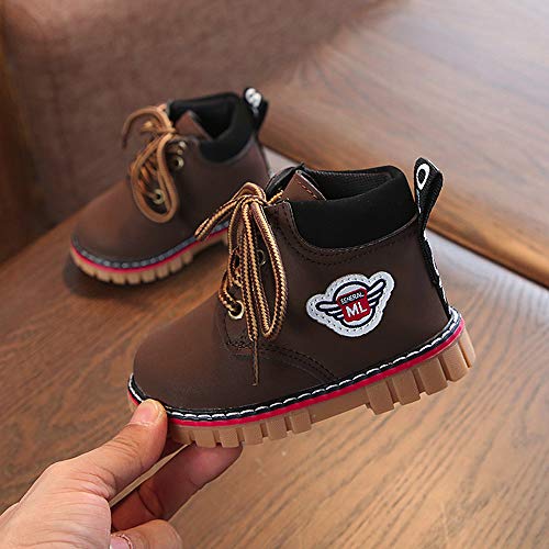 ALIKEEY Bebé Niños Calientes Chicos Chicas Martin Sneaker Botas Niños Bebé Casual Zapatos De Nieve Flores Shoes Solteros Infantiles pequeños y Zapatitos by Tallas