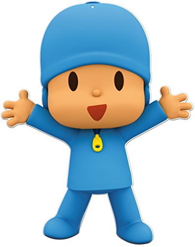 ALMACENESADAN 0867, Supersilueta de cartón Pocoyo, Multicolor, para Fiestas y cumpleaños, 95 cms