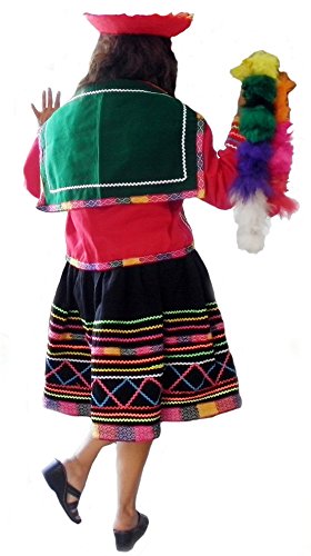 ALP acaandmore Original Set peruanisches Tracht Danza Disfraz multicolor 44