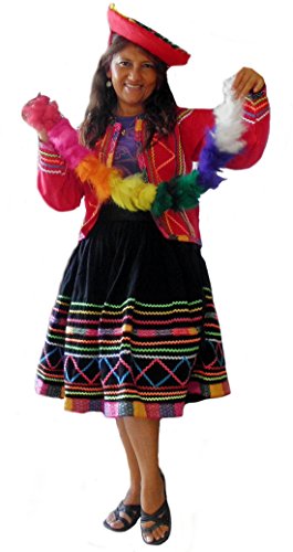 ALP acaandmore Original Set peruanisches Tracht Danza Disfraz multicolor 44