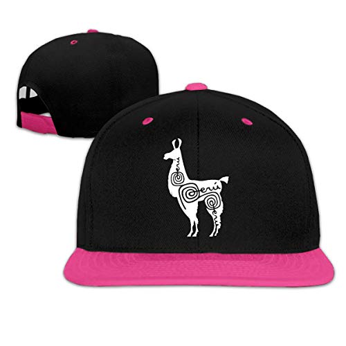 Alpaca Peru-1 Unisex Hip-Hop Flat Brim Snapback Caps Women Men Adjustable Baseball Cap Hats