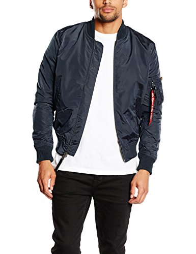 ALPHA INDUSTRIES MA-1 TT Chaqueta, Azul (Rep.Blue 07), XL para Hombre