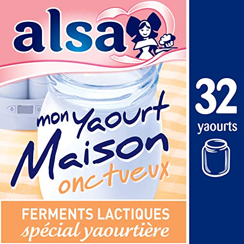 Alsa Preparación Mi Casa Cremoso Yogurt 128 Ollas (Juego De Ollas 4X32)