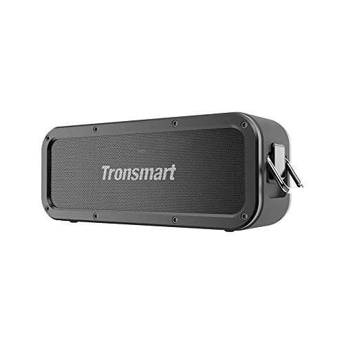 Altavoz Bluetooth Potente, Tronsmart Force 40W Altavoz inalámbrico Portátil, Waterproof IPX7, Efecto de Triple Bajo, Doble Driver, 15 Hora de Reproducción, TWS/NFC, Asistente de Voz para Viaje, Fiesta